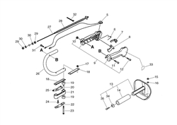 hc-2400-hedgetrimmer echo-petrol-hedge-trimmers part diagram