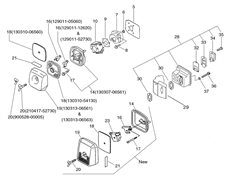 hc-2400-hedgetrimmer echo-petrol-hedge-trimmers part diagram