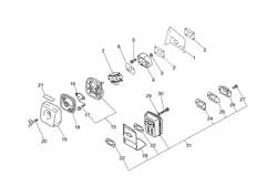 pb-2405 echo-blowervacs part diagram