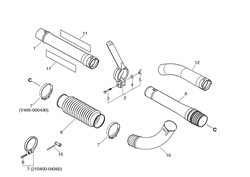 pb-260ls echo-blowervacs part diagram
