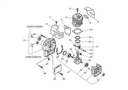 pb-4600 echo-blowervacs part diagram