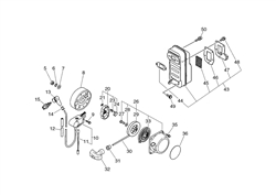 pb-4600 echo-blowervacs part diagram