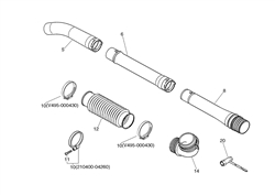 pb-4600 echo-blowervacs part diagram