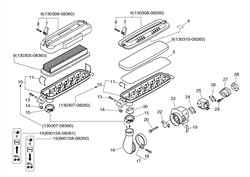 pb-4600 echo-blowervacs part diagram