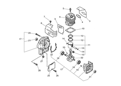pb-46ht echo-blowervacs part diagram
