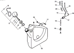 pb-46lm echo-blowervacs part diagram
