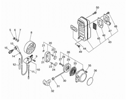 pb-6000 echo-blowervacs part diagram