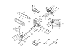 ppf-2100 echo-brushcutters-trimmers part diagram