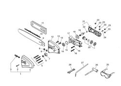 ppf-2100 echo-brushcutters-trimmers part diagram
