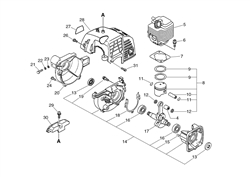ppfd-2400 echo-brushcutters-trimmers part diagram
