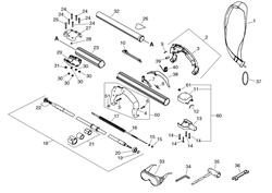 ppfd-2400 echo-brushcutters-trimmers part diagram