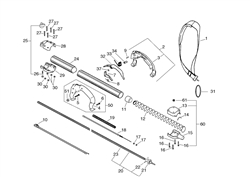 ppt-2100 echo-brushcutters-trimmers part diagram
