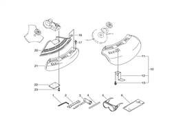 rm-385 echo-brushcutters-trimmers part diagram