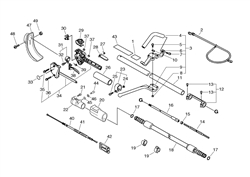 rm-4000 echo-brushcutters-trimmers part diagram