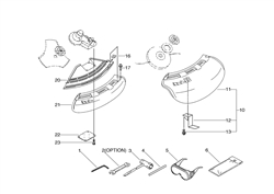 rm-5000 echo-brushcutters-trimmers part diagram