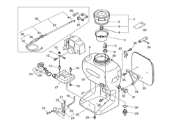shr-4100 sprayer-backpack part diagram