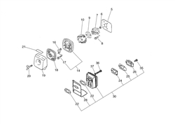 srm-2100sb echo-brushcutters-trimmers part diagram