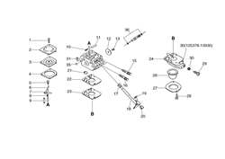 srm-2100sb echo-brushcutters-trimmers part diagram