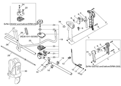 srm-2305 echo-brushcutters-trimmers part diagram