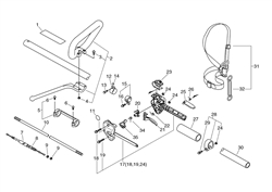 srm-2305 echo-brushcutters-trimmers part diagram