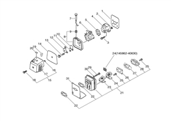 srm-2455 echo-brushcutters-trimmers part diagram