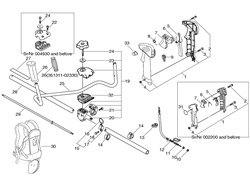 srm-2455 echo-brushcutters-trimmers part diagram
