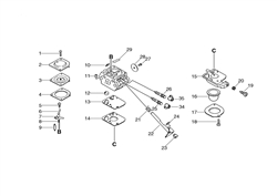 srm-250 echo-brushcutters-trimmers part diagram