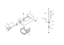 srm-250 echo-brushcutters-trimmers part diagram