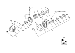 srm-250si echo-brushcutters-trimmers part diagram