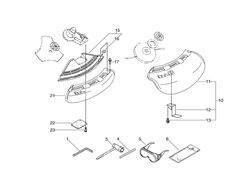 srm-250si echo-brushcutters-trimmers part diagram