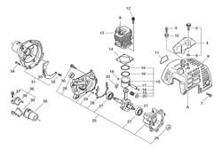 srm-2605 echo-brushcutters-trimmers part diagram