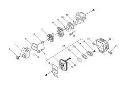 srm-2655 echo-brushcutters-trimmers part diagram