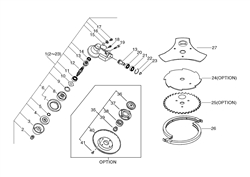 srm-2655 echo-brushcutters-trimmers part diagram