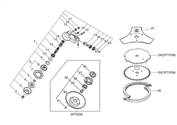 srm-2655si echo-brushcutters-trimmers part diagram