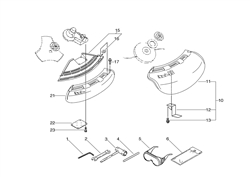 srm-2655si echo-brushcutters-trimmers part diagram