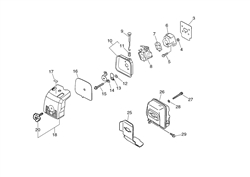 srm-3155 echo-brushcutters-trimmers part diagram