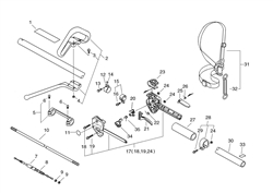 srm-3155 echo-brushcutters-trimmers part diagram