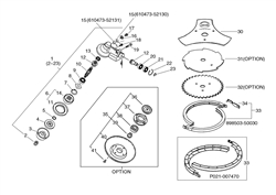 srm-3155 echo-brushcutters-trimmers part diagram