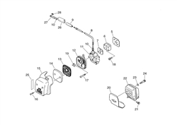 srm-315sl echo-brushcutters-trimmers part diagram