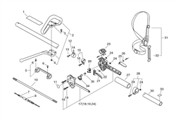 srm-315sl echo-brushcutters-trimmers part diagram