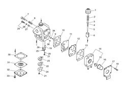 srm-315sl echo-brushcutters-trimmers part diagram