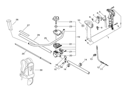 srm-330es echo-brushcutters-trimmers part diagram