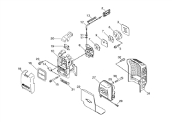 srm-330es echo-brushcutters-trimmers part diagram