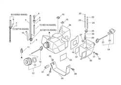 srm-343sl echo-brushcutters-trimmers part diagram
