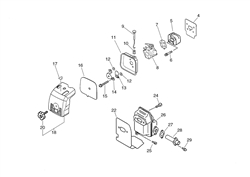 srm-3550 echo-brushcutters-trimmers part diagram