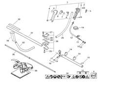 srm-3605 echo-brushcutters-trimmers part diagram