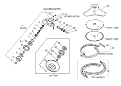 srm-3805 echo-brushcutters-trimmers part diagram