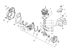 srm-3805 echo-brushcutters-trimmers part diagram