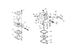srm-3805 echo-brushcutters-trimmers part diagram