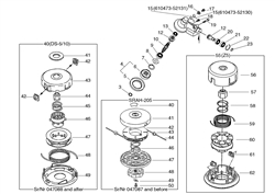 srm-3805 echo-brushcutters-trimmers part diagram